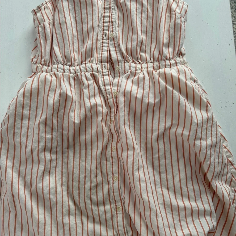 Pact zuma sleeveless shirt dress size L 100% organic cotton - Picture 5 of 8